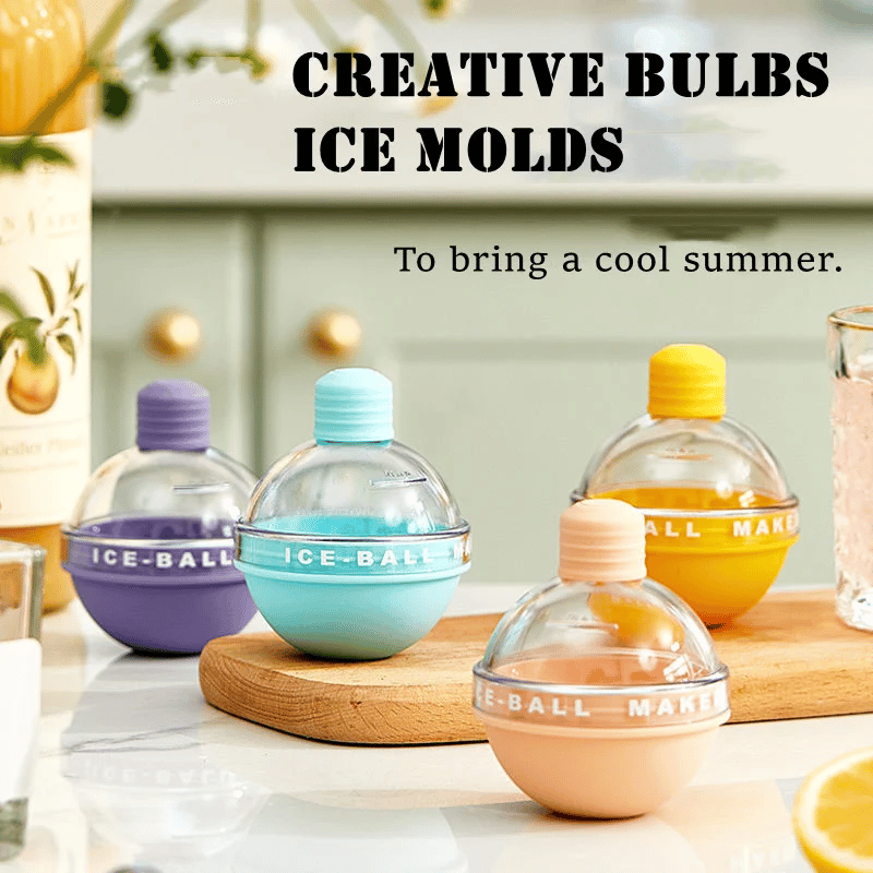 🔥2022 Summer New Creative -🧊Light Bulbs Ice Molds