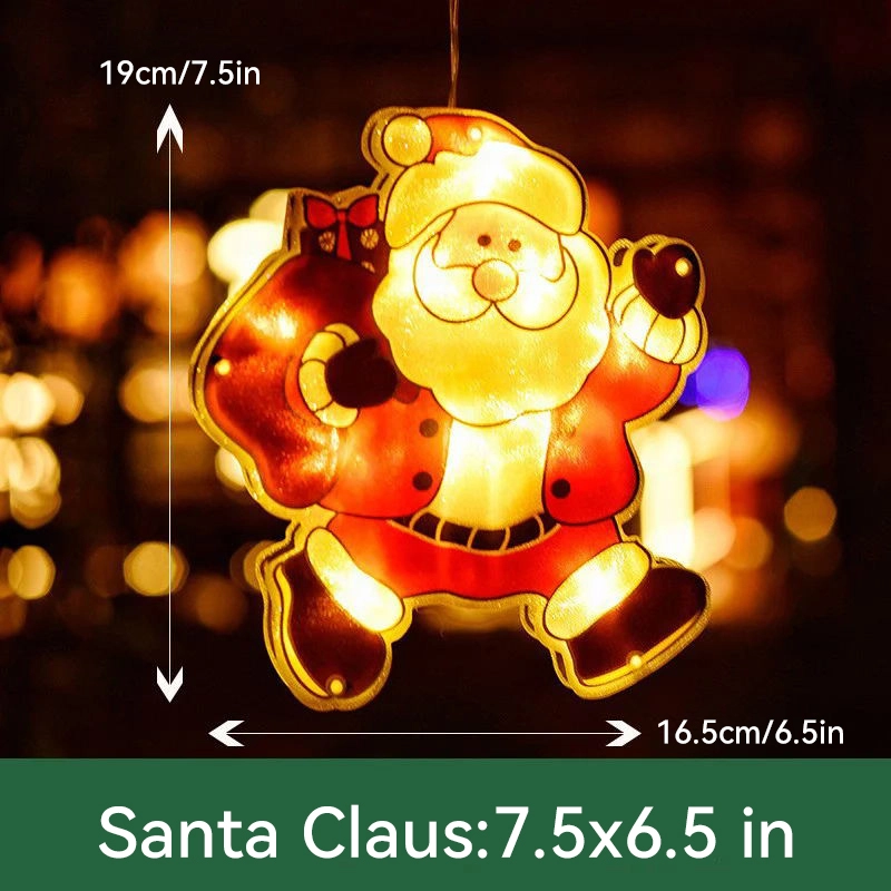 CHRISTMAS PRE-SALE 70%OFF NOW🎄Christmas Window Hanging Lights