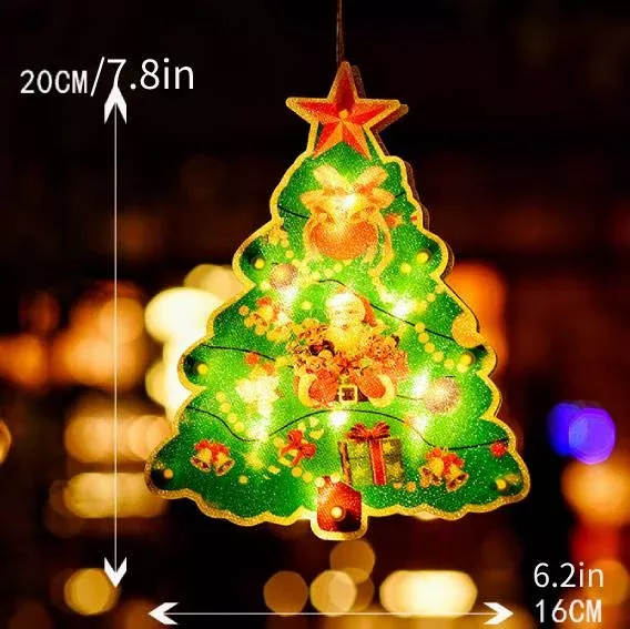 CHRISTMAS PRE-SALE 70%OFF NOW🎄Christmas Window Hanging Lights