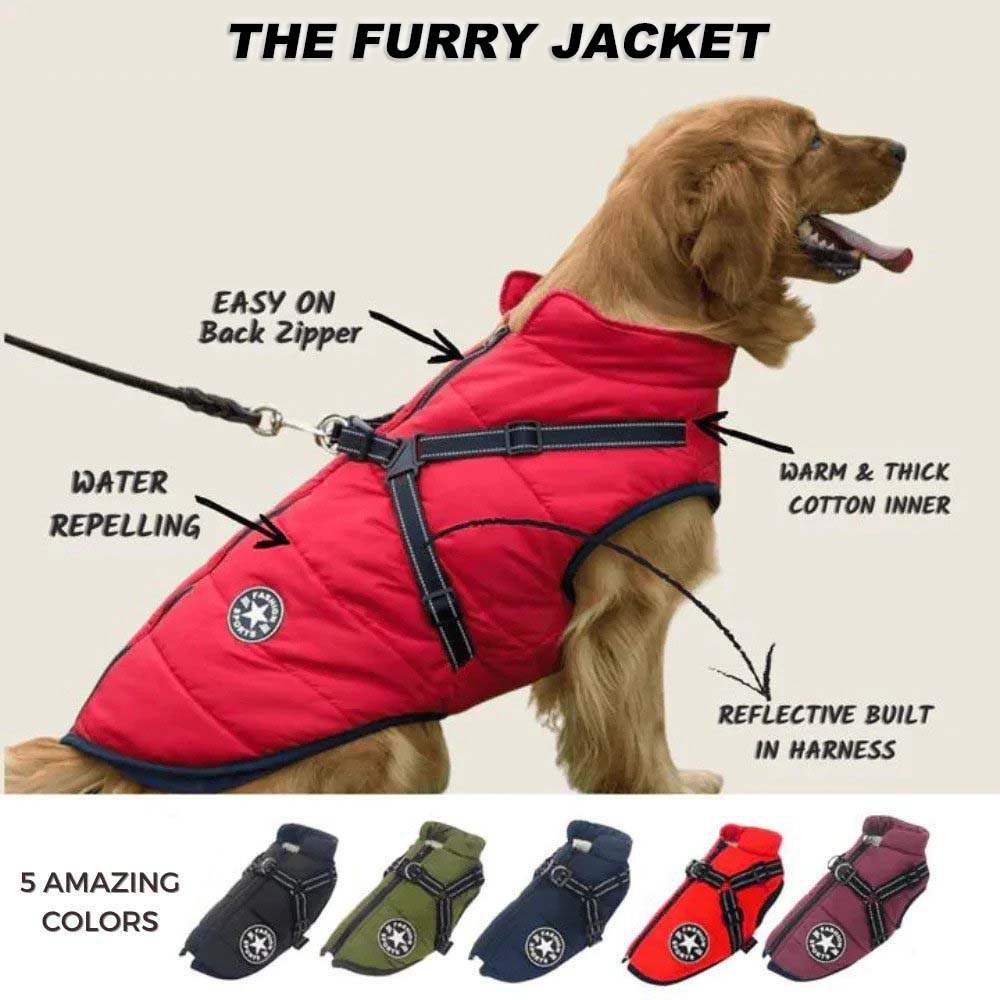 Furry Jacket-Suitable for all dog breeds!