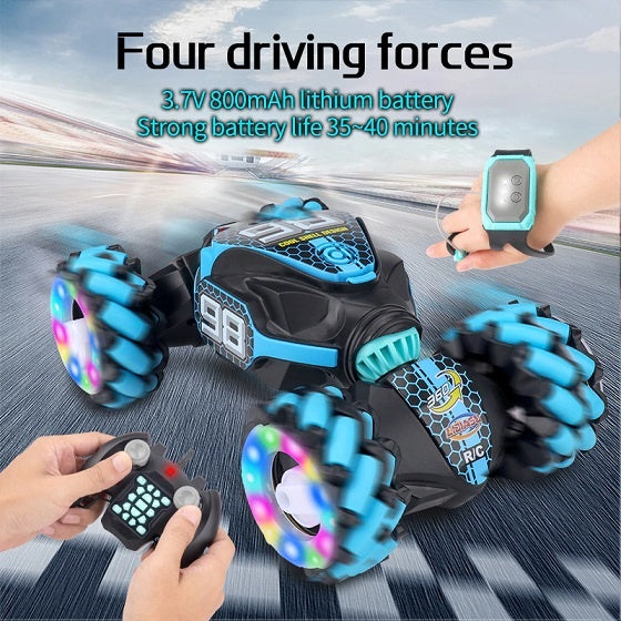 Drift Stunt – 🎉Early Christmas Deals-48% OFF🎁Gesture Sensing RC Stunt Car With Light & Music