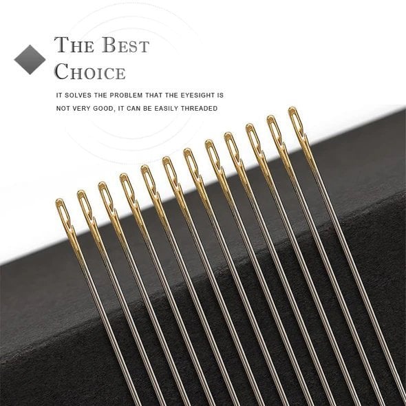 (🔥Hot Summer Sale -40% OFF)Self Threading Sewing Needles