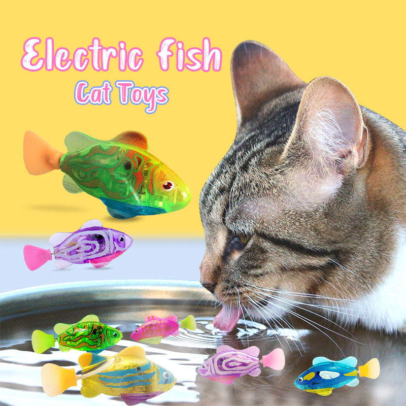 Electric Fish Cat Toys