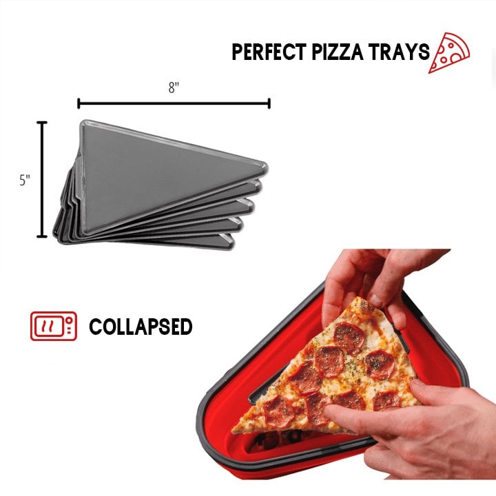 🍕 Pizza Pack | Collapsible Container For Pizza 🍕