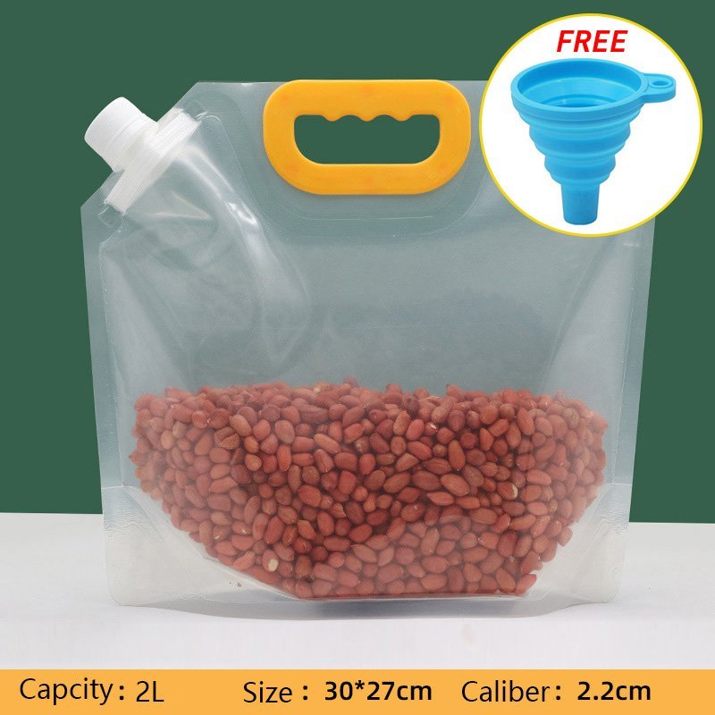 (🔥SUMMER HOT SALE-48% OFF) Grain Moisture-proof Sealed Bag(Funnel FOR GIFT TODAY!)